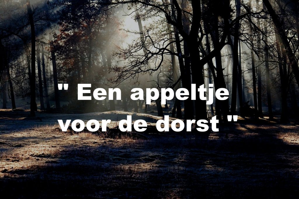appel voor de dorst - Dutchthingy